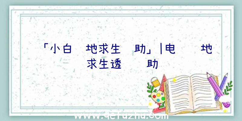 「小白绝地求生辅助」|电脑绝地求生透视辅助